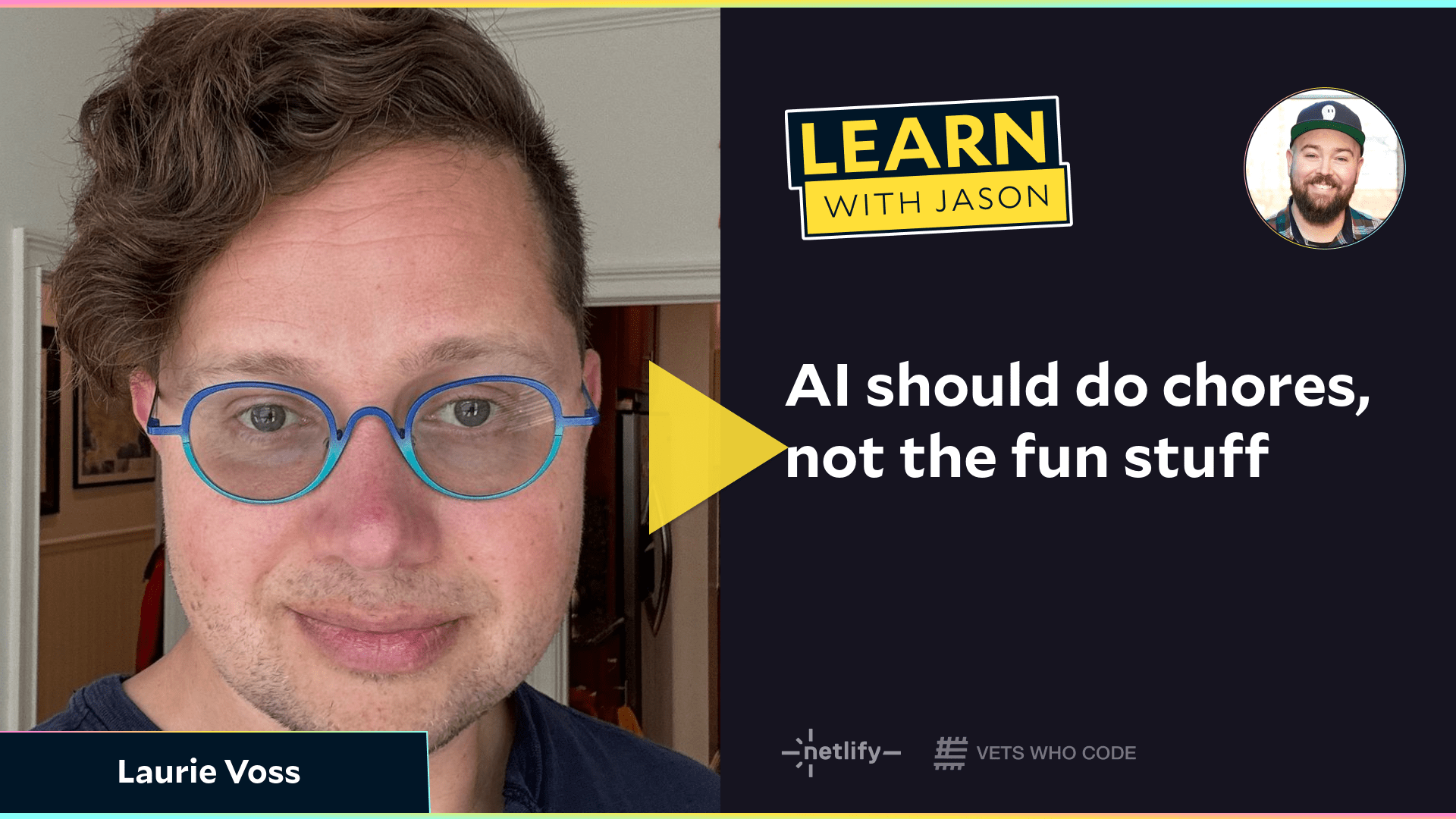 AI should do chores, not the fun stuff (with Laurie Voss)