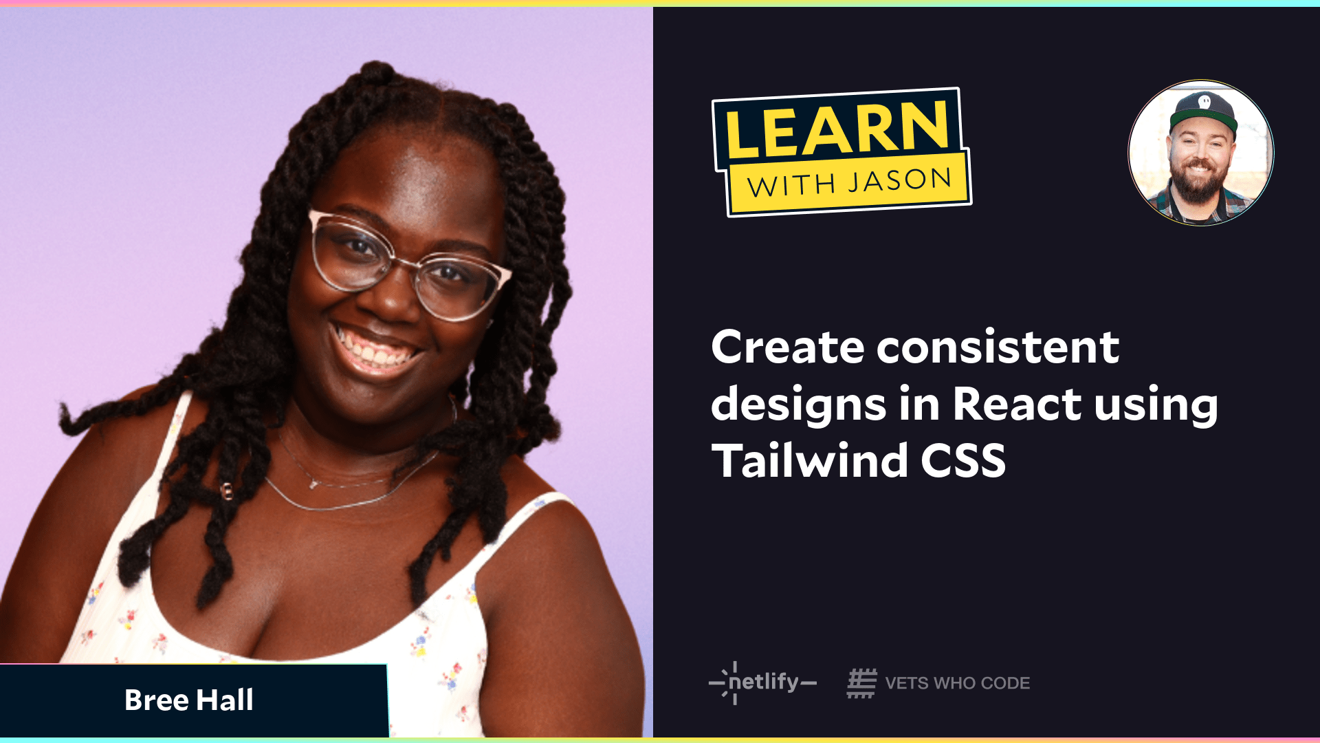 Create consistent designs in React using Tailwind CSS (with Bree Hall)