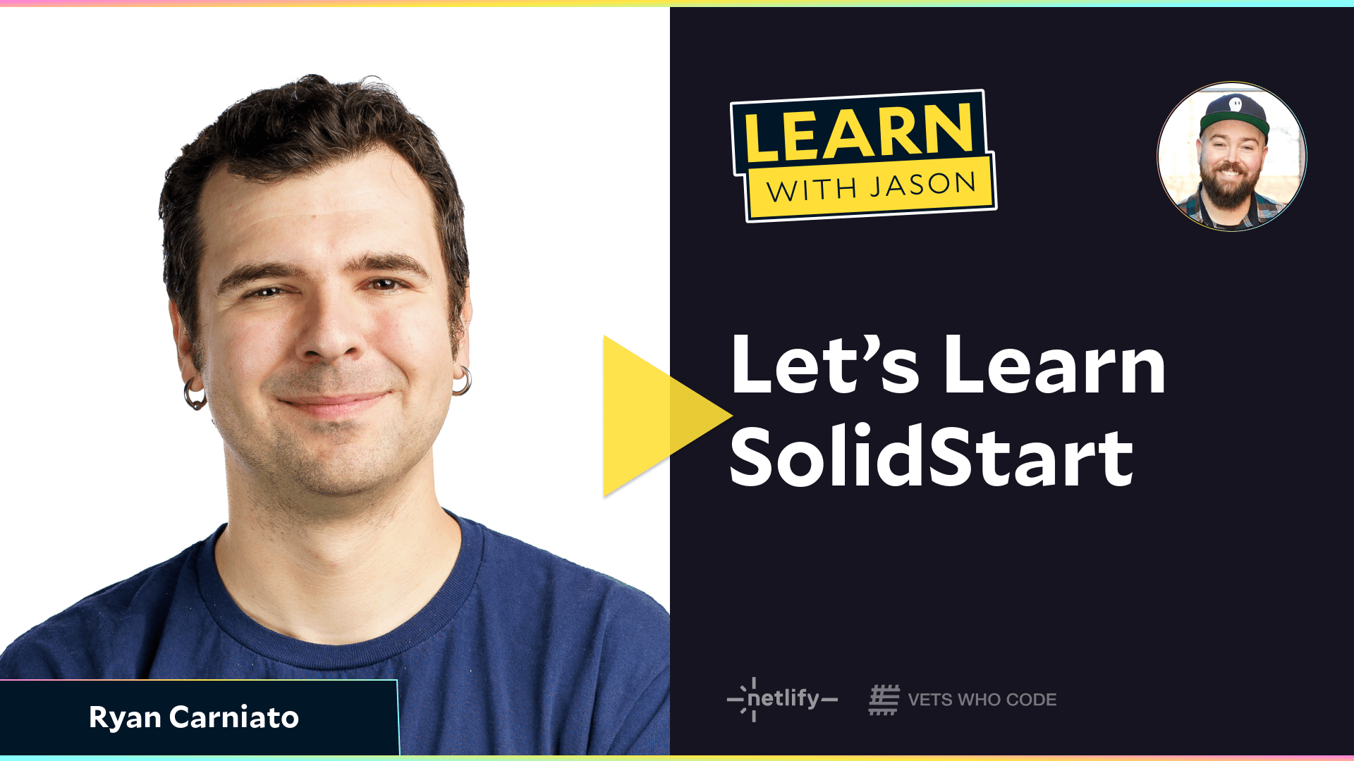 Let’s Learn SolidStart (with Ryan Carniato)