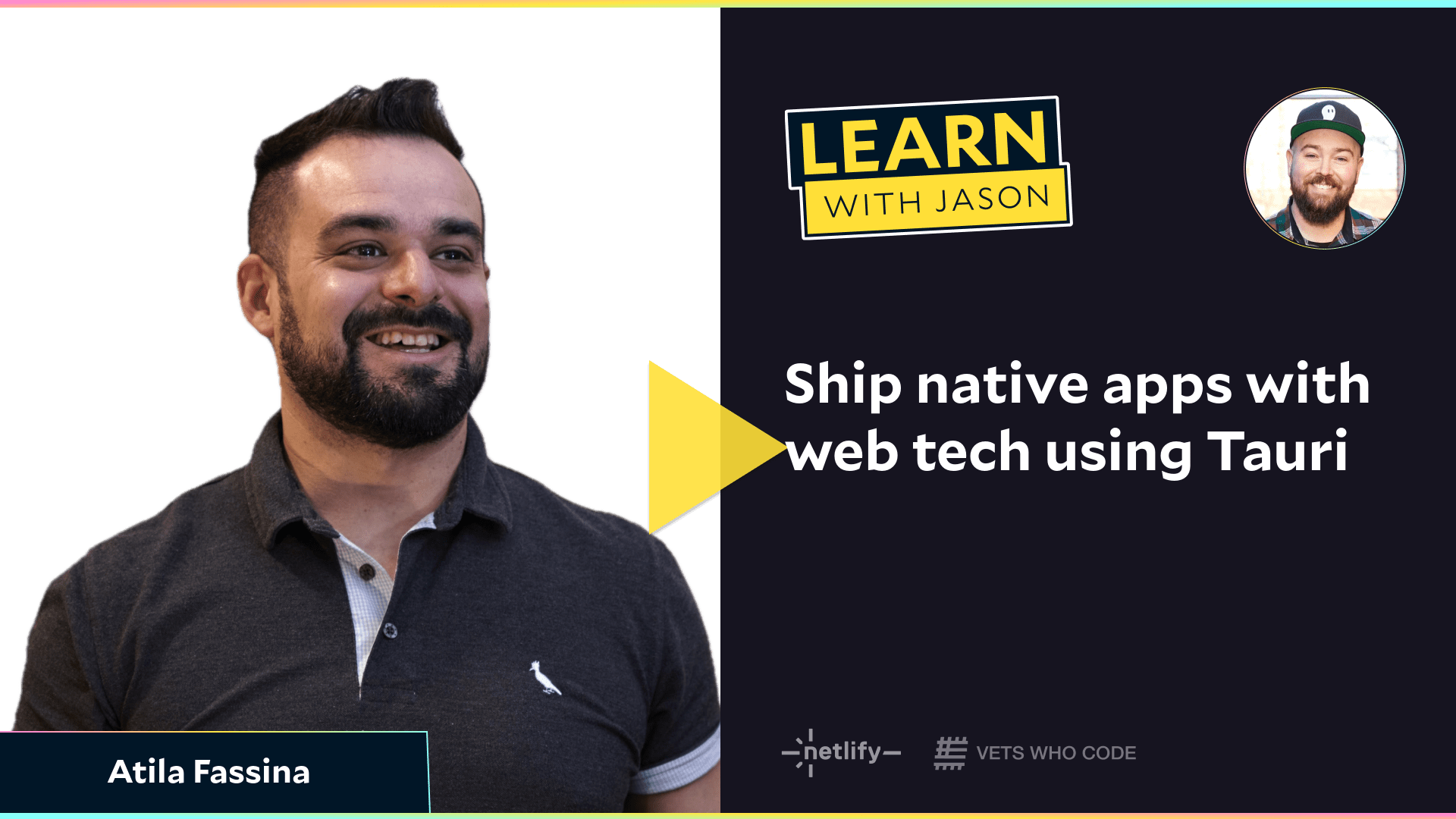 Ship native apps with web tech using Tauri (with Atila Fassina)